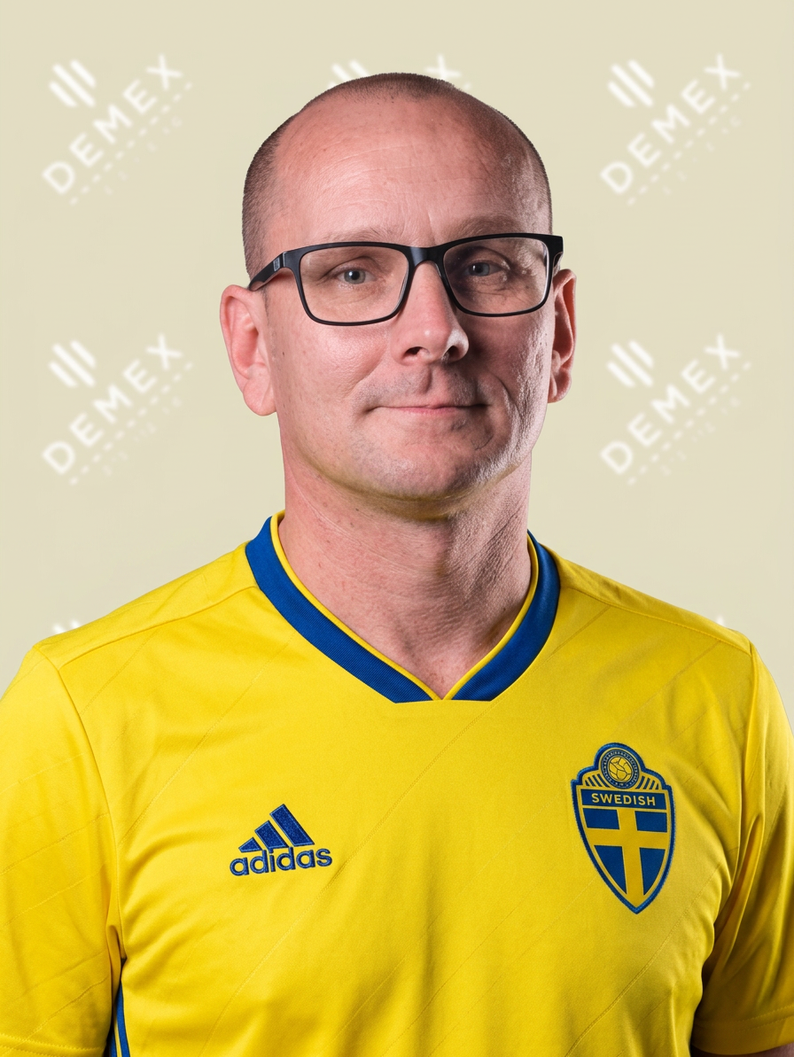 Grzegorz Baran i Sverigetröja